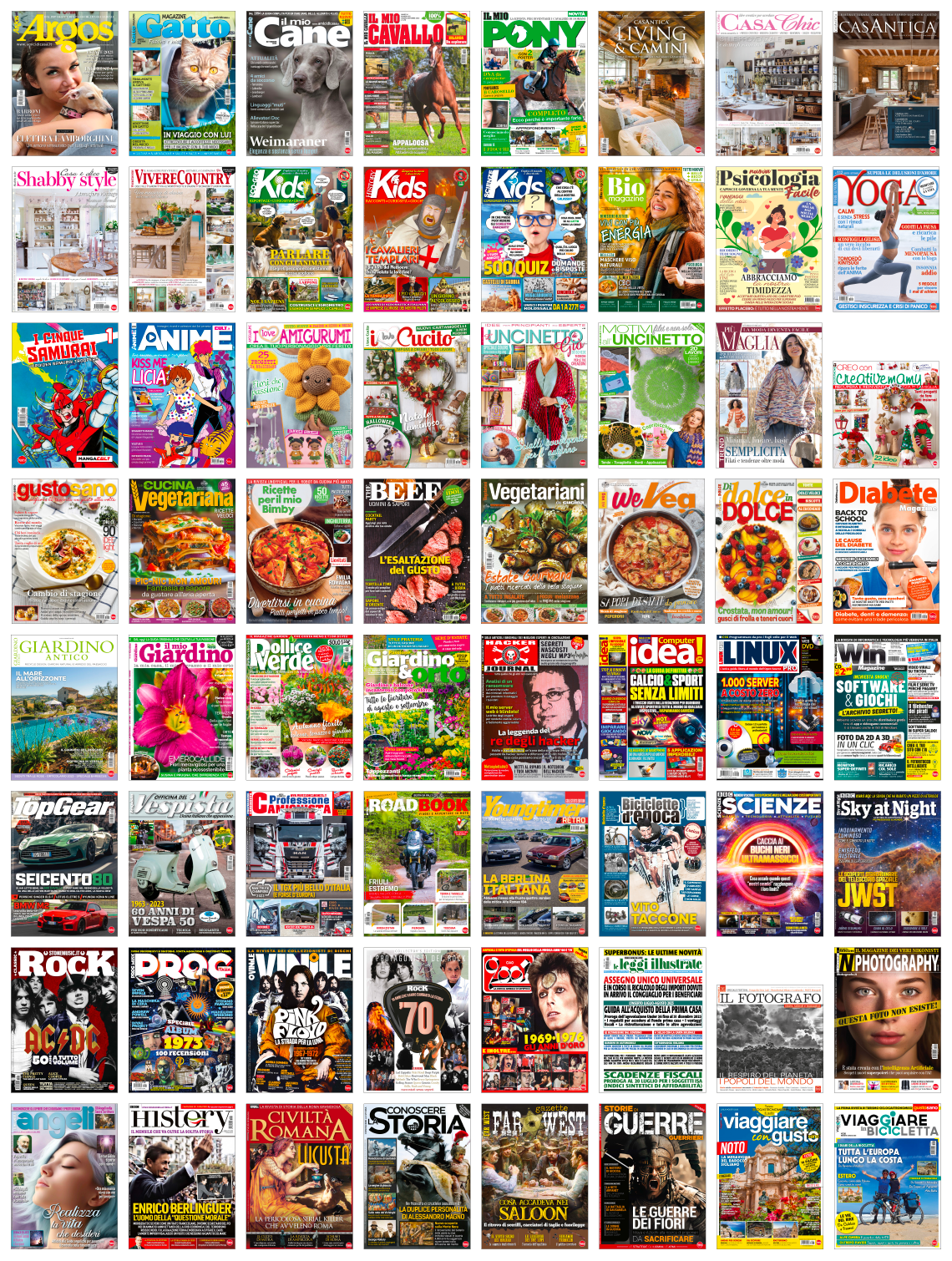 raccolta immagini copertine