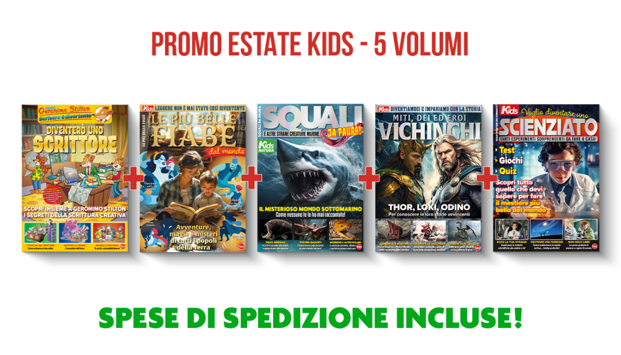 Copertina rivista PROMO ESTATE KIDS
