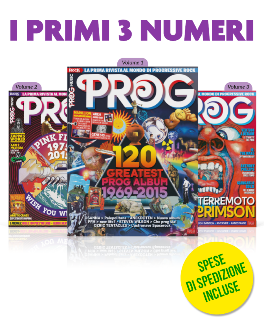 Copertina Promo PROG: i primi 3 volumi