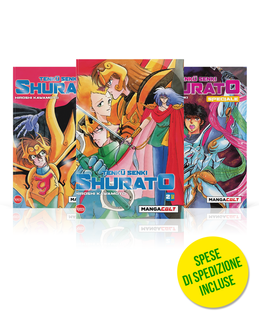 Copertina rivista Manga Cult n.4 + Manga Cult n.5 + Manga Cult n.6