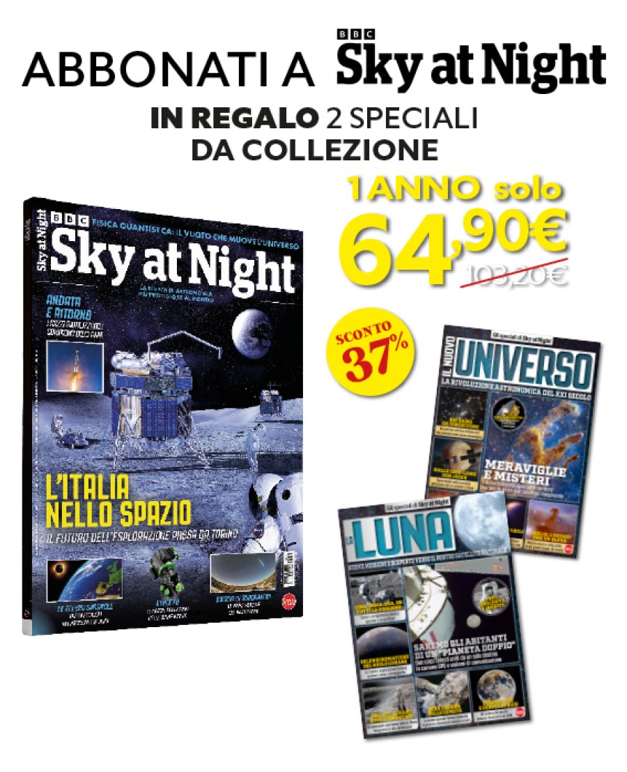 Copertina Abbonamento Sky at Night + Sky at Night speciale n.1 + Sky at Night speciale n.2