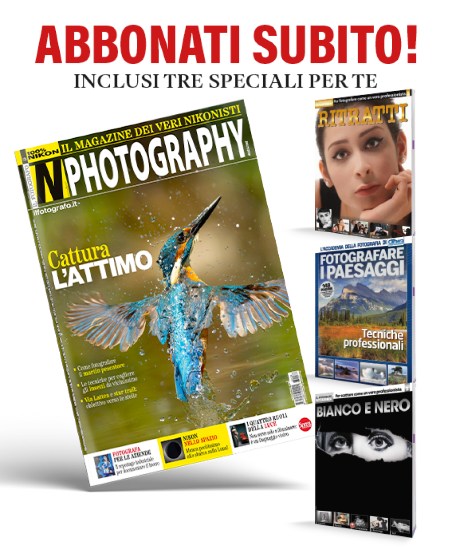 Copertina Abbonamento Nikon Photography + 3 Speciali inclusi