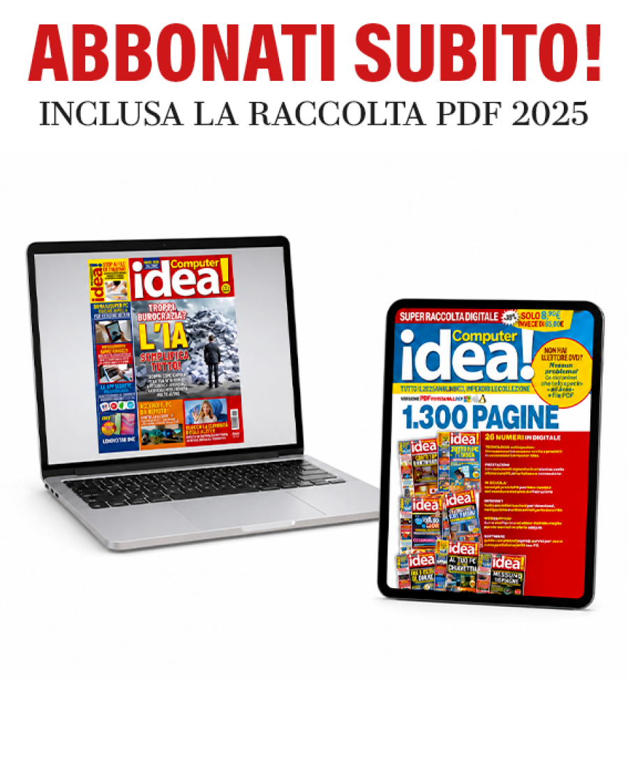 Copertina Abbonamento Digitale Il Mio Computer Idea + Raccolta PDF 2025