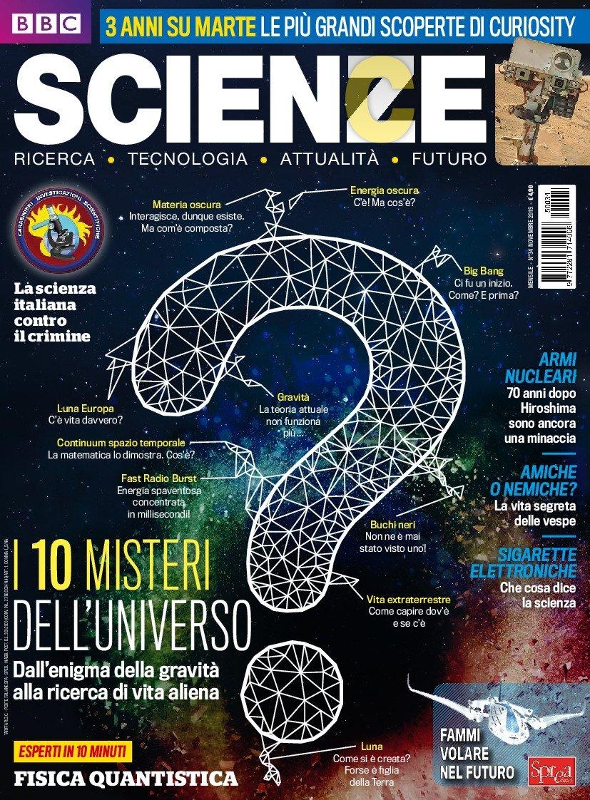 Copertina Scienze n.34