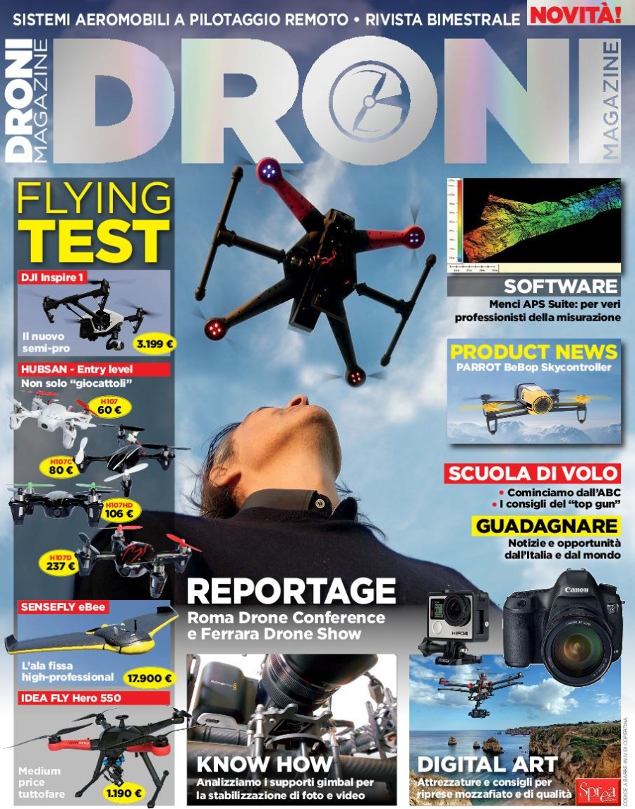 Copertina Droni Magazine n.2