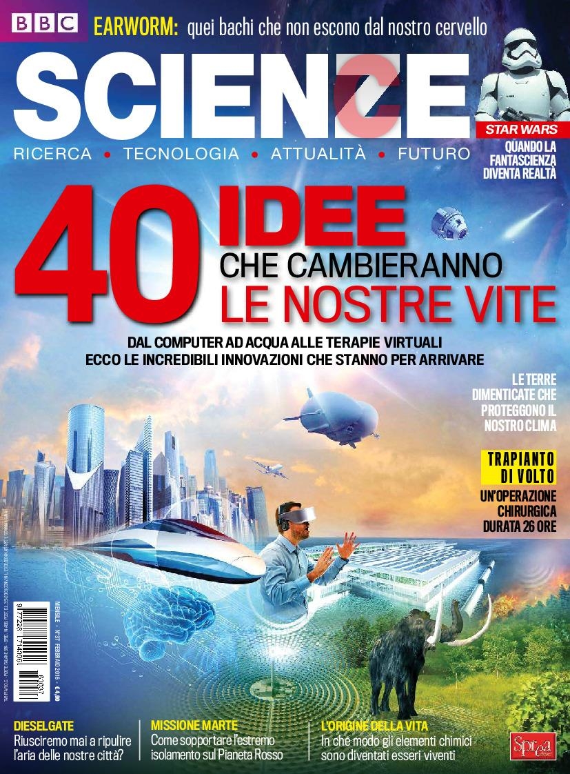 Copertina Scienze n.37