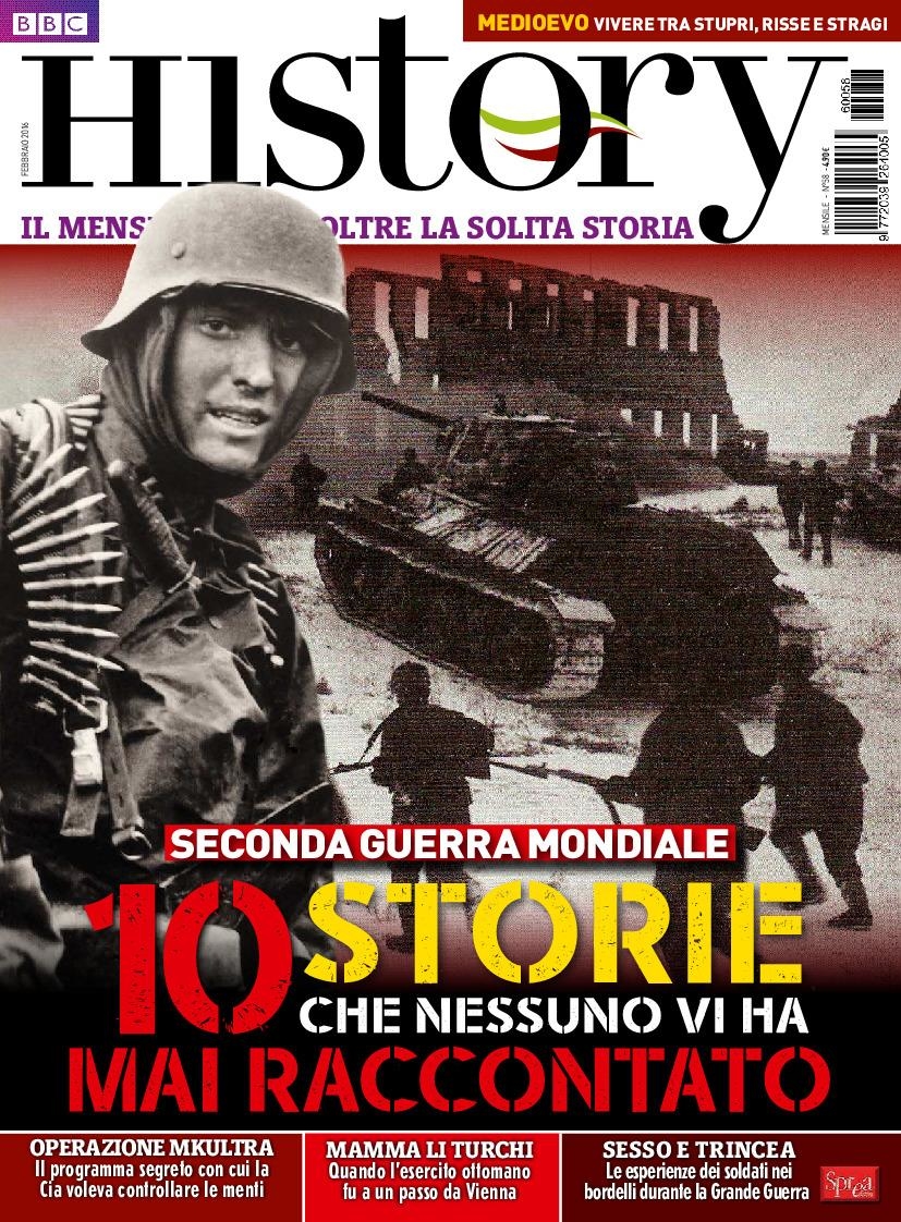 Copertina BBC History n.58