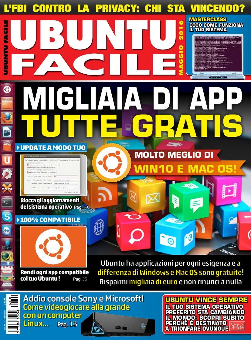 Copertina Ubuntu Facile n.39