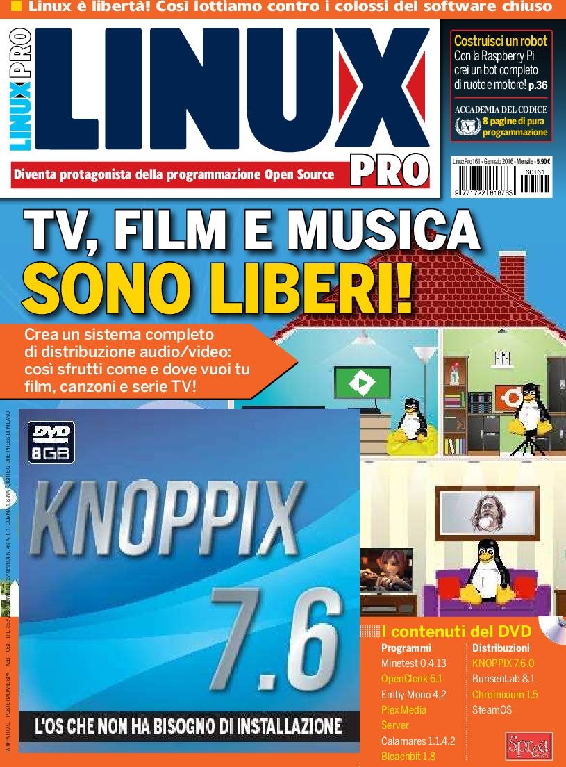 Copertina Linux Pro n.161