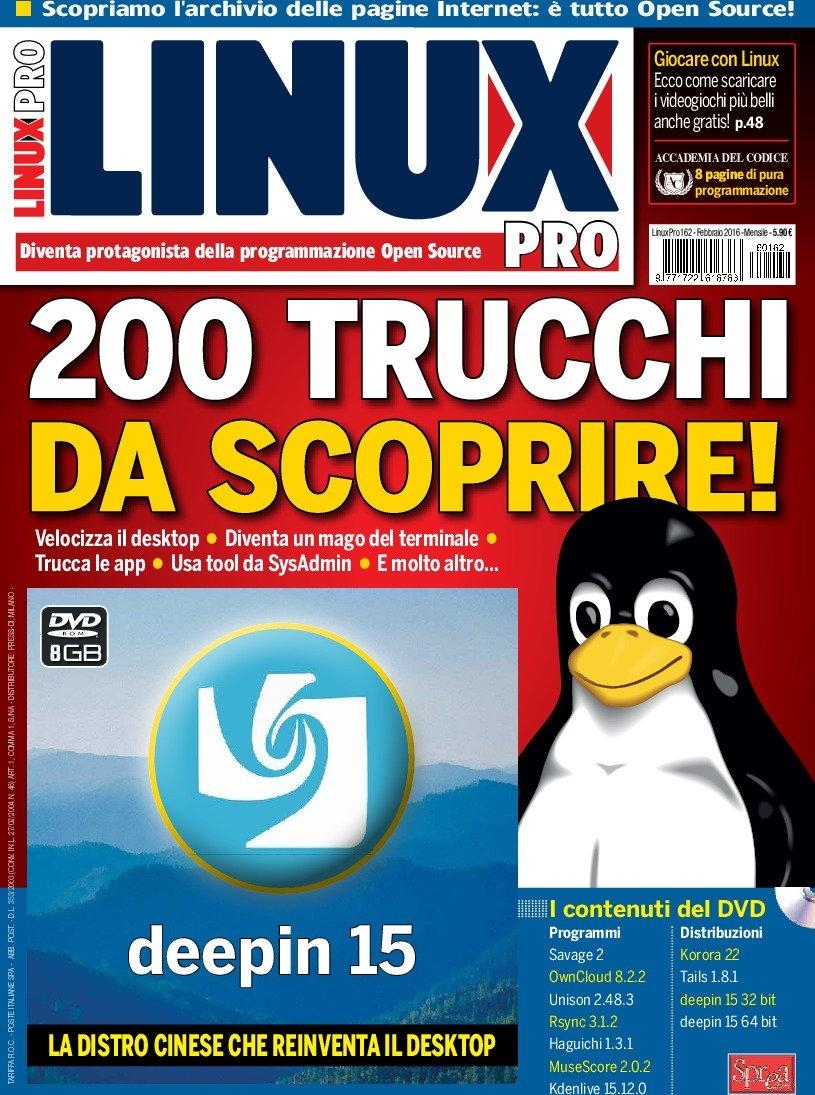 Copertina Linux Pro n.162