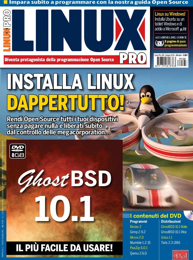 Copertina Linux Pro n.166