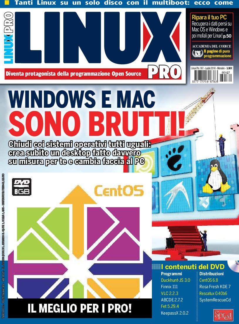 Copertina Linux Pro n.167