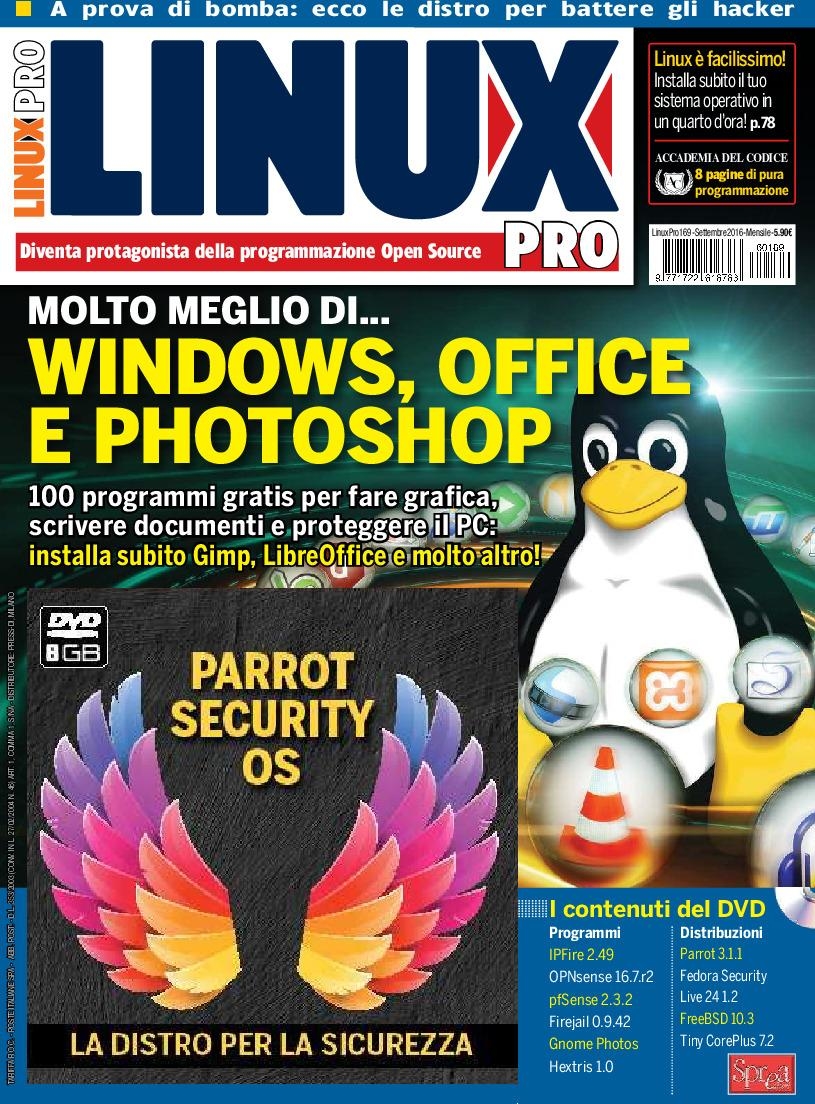 Copertina Linux Pro n.169