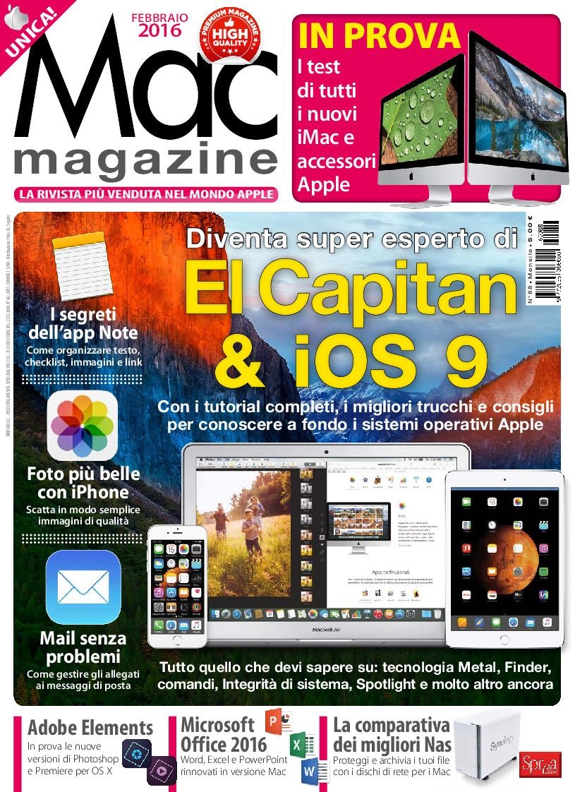 Copertina Mac Magazine n.88