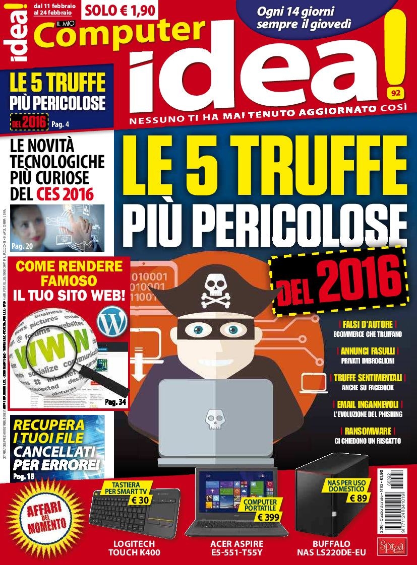 Copertina Il Mio Computer Idea n.92