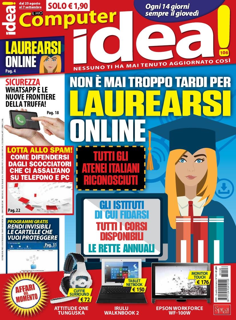 Copertina Il Mio Computer Idea n.106