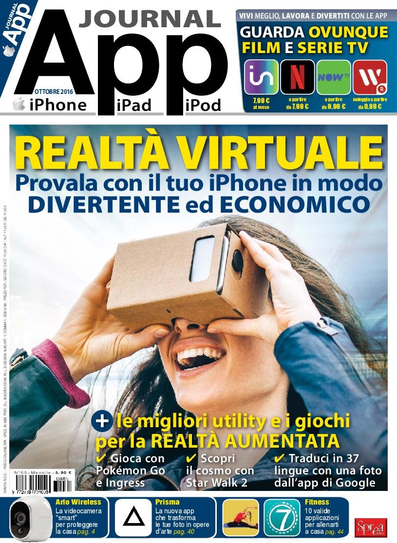 Copertina App Journal n.65