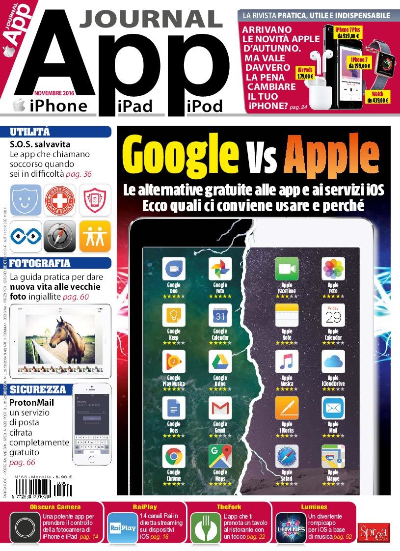 Copertina App Journal n.66
