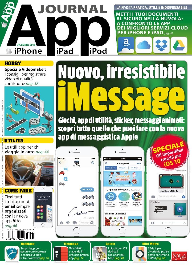 Copertina App Journal n.67