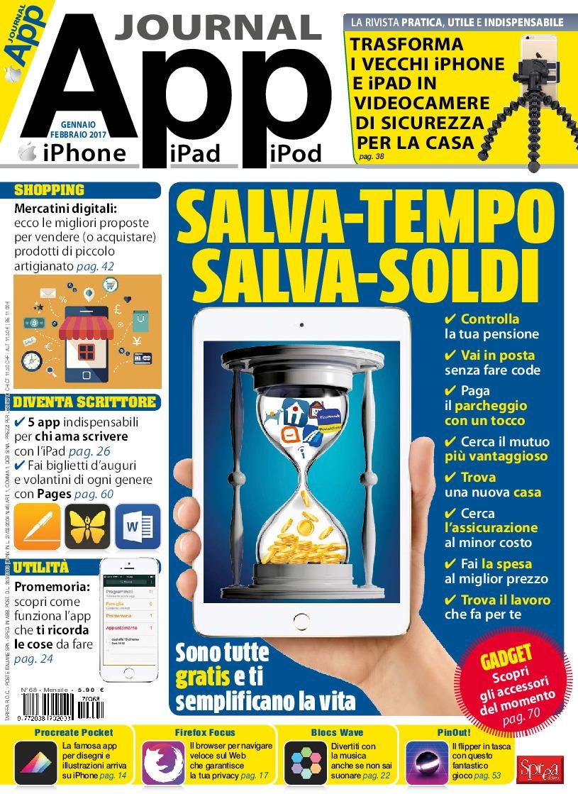 Copertina App Journal n.68