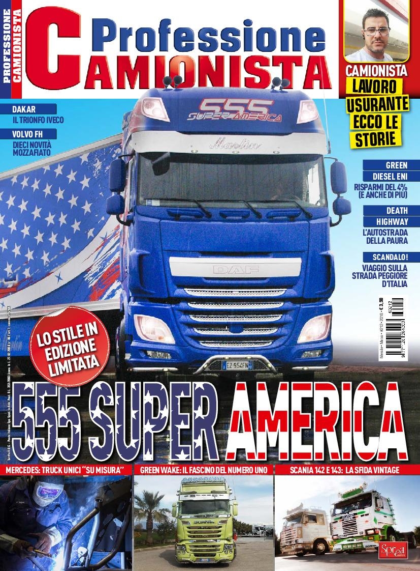 Copertina Professione Camionista n.212