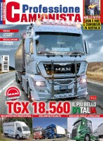 Copertina rivista Professione Camionista