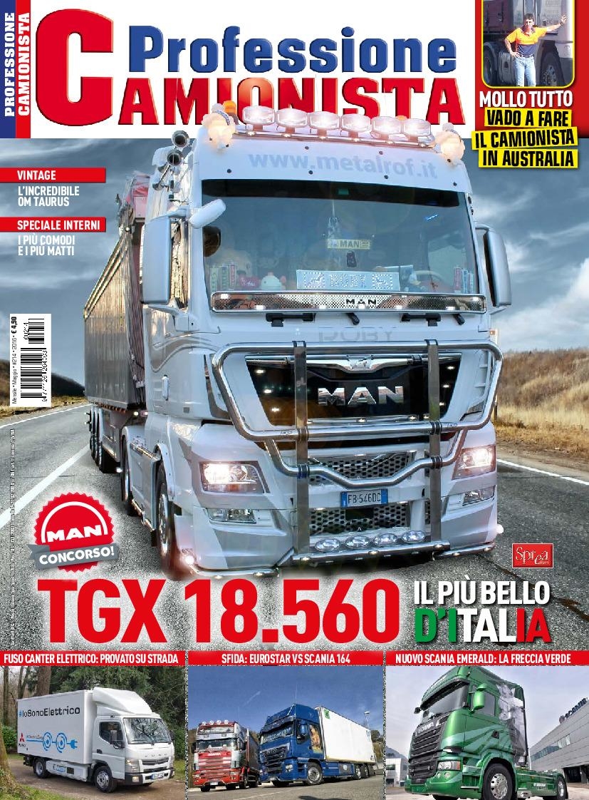 Copertina Professione Camionista n.214
