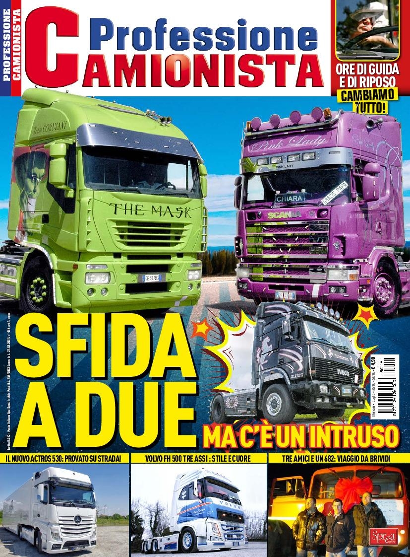 Copertina Professione Camionista n.216