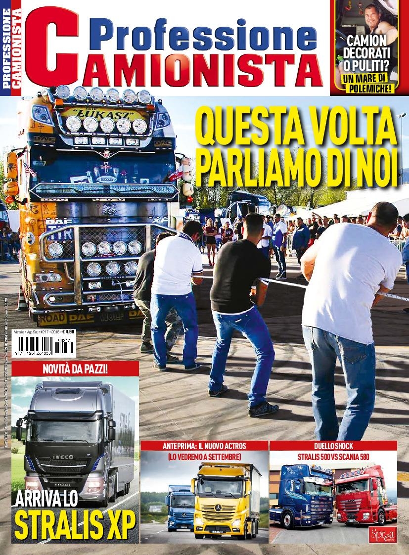 Copertina Professione Camionista n.217