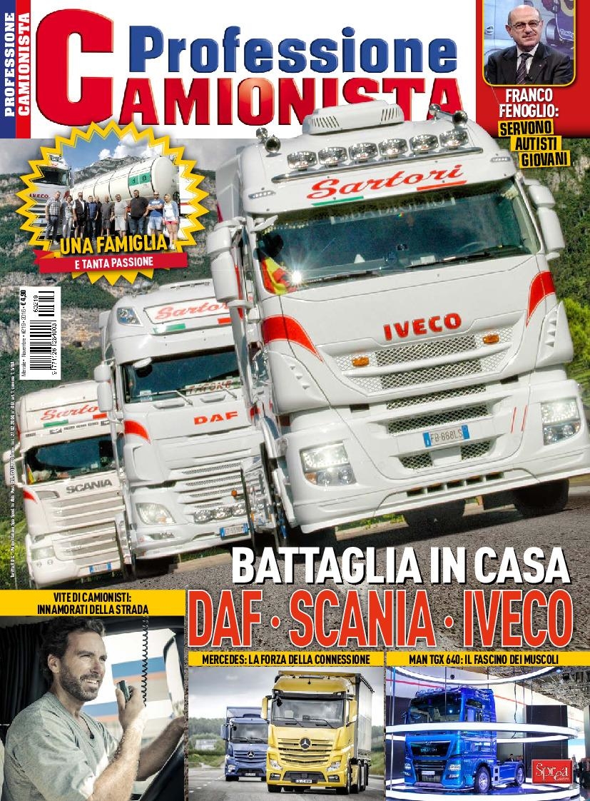 Copertina Professione Camionista n.219