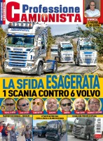 Copertina rivista Professione Camionista