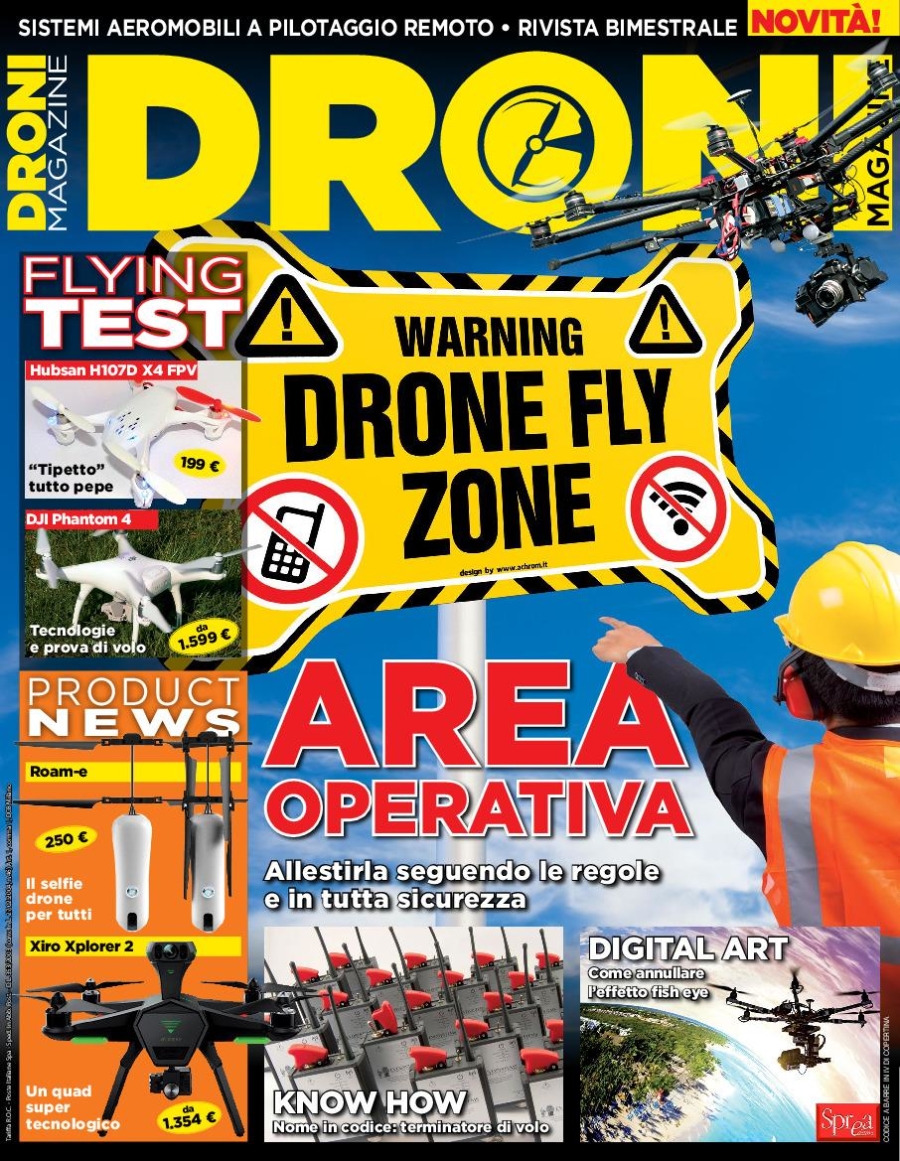 Copertina Droni Magazine n.7