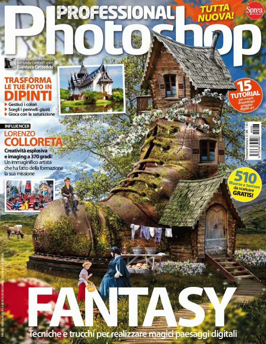 Copertina Professional Photoshop n.33