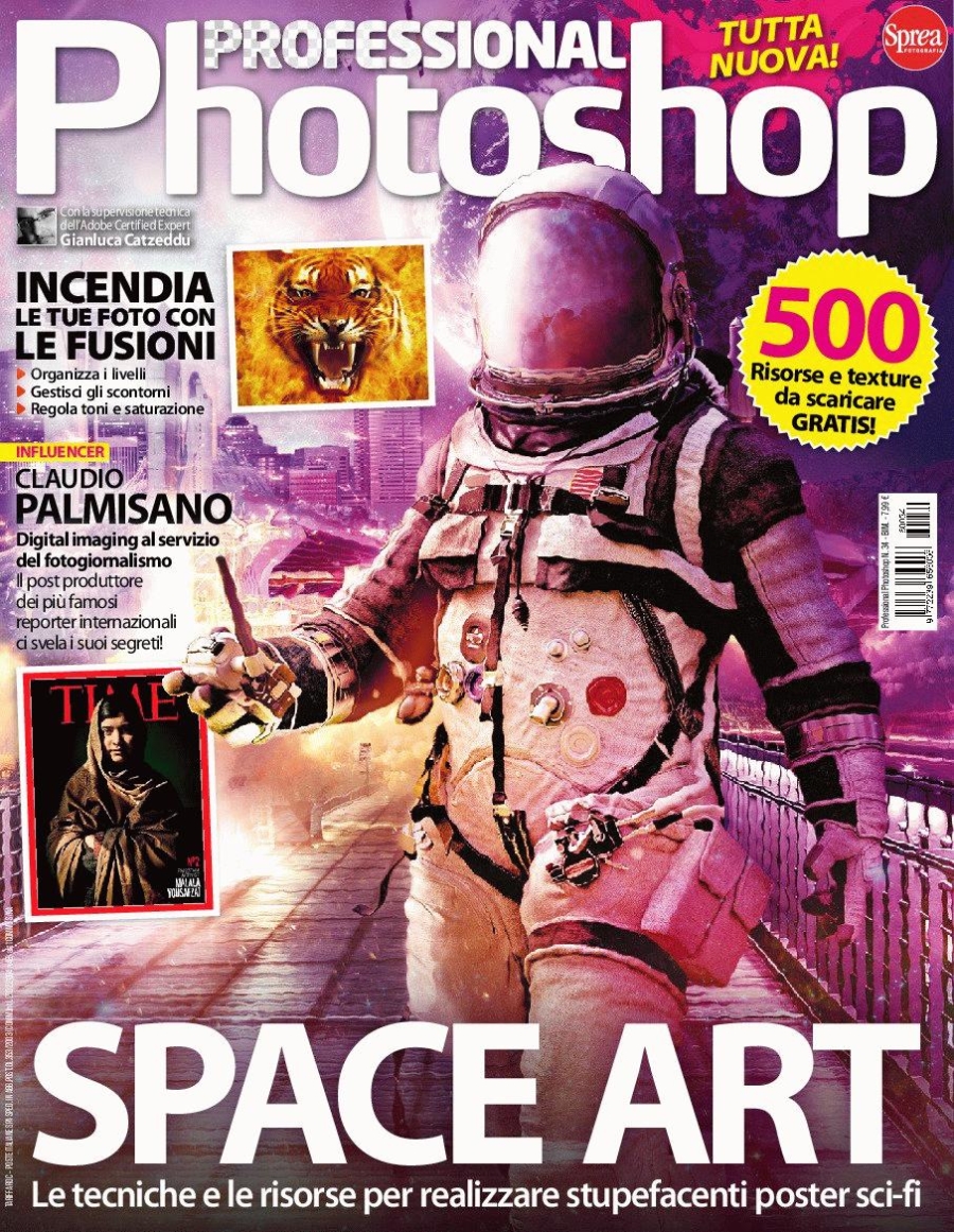 Copertina Professional Photoshop n.34