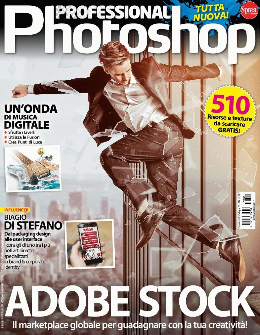 Copertina Professional Photoshop n.35
