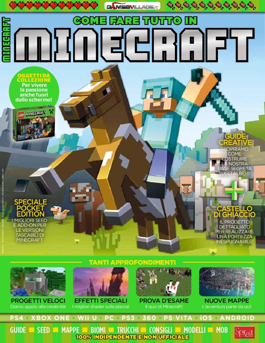 Copertina Come fare tutto in Minecraft n.8