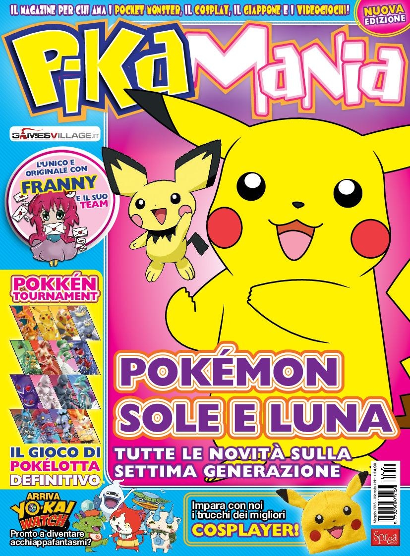 Copertina Pika Mania n.1