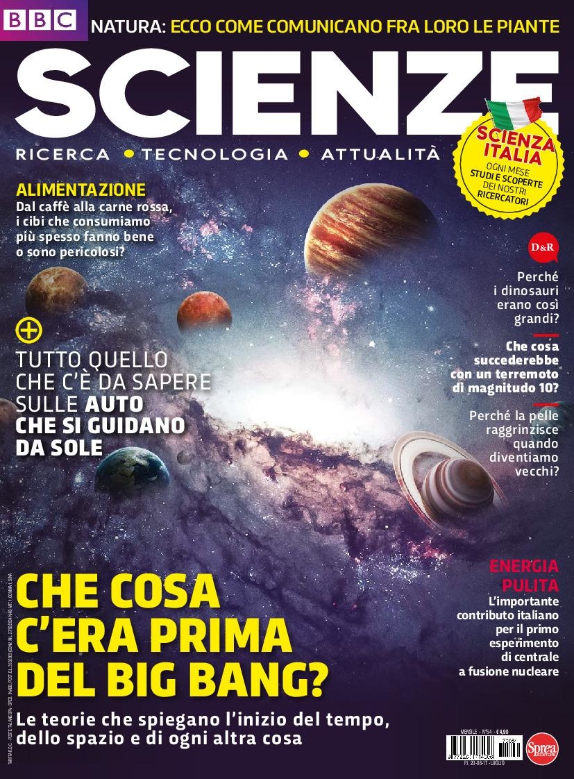 Copertina Scienze n.54