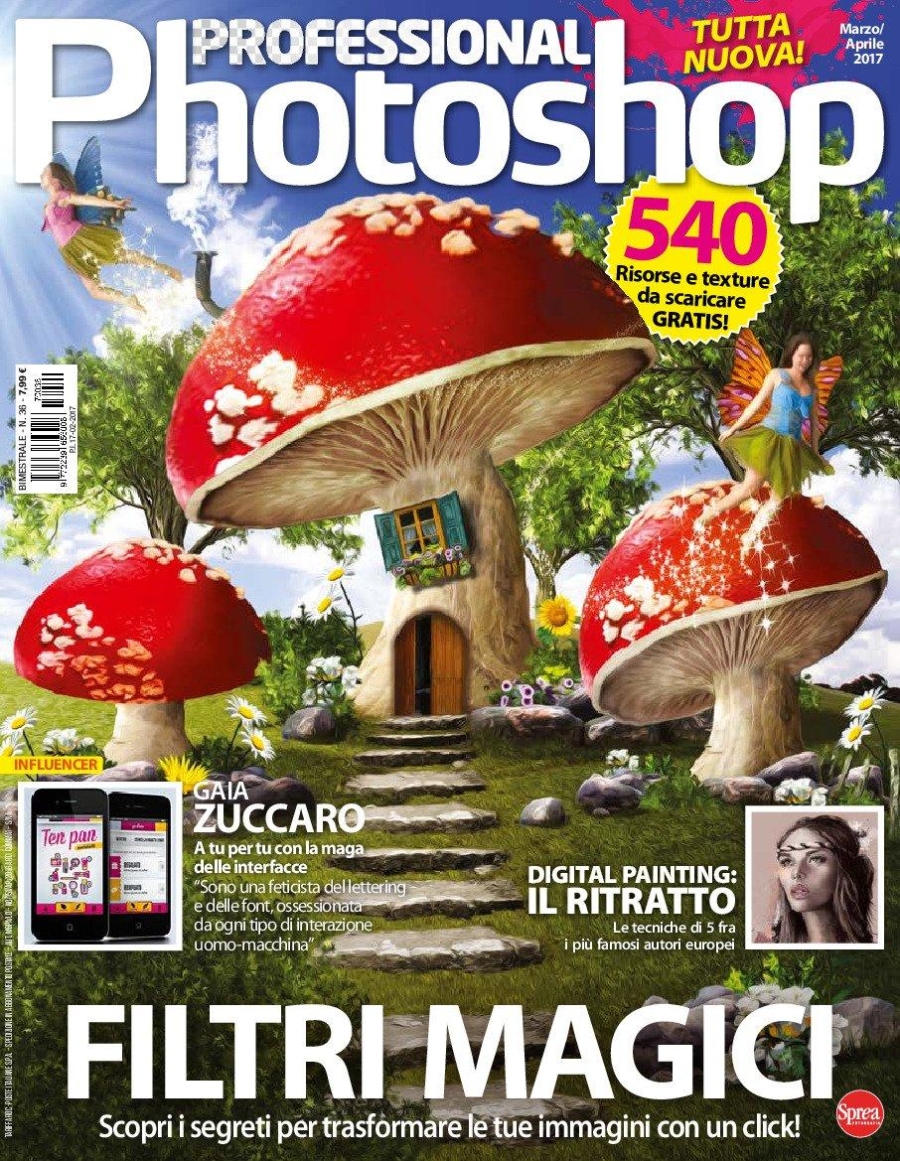 Copertina Professional Photoshop n.36