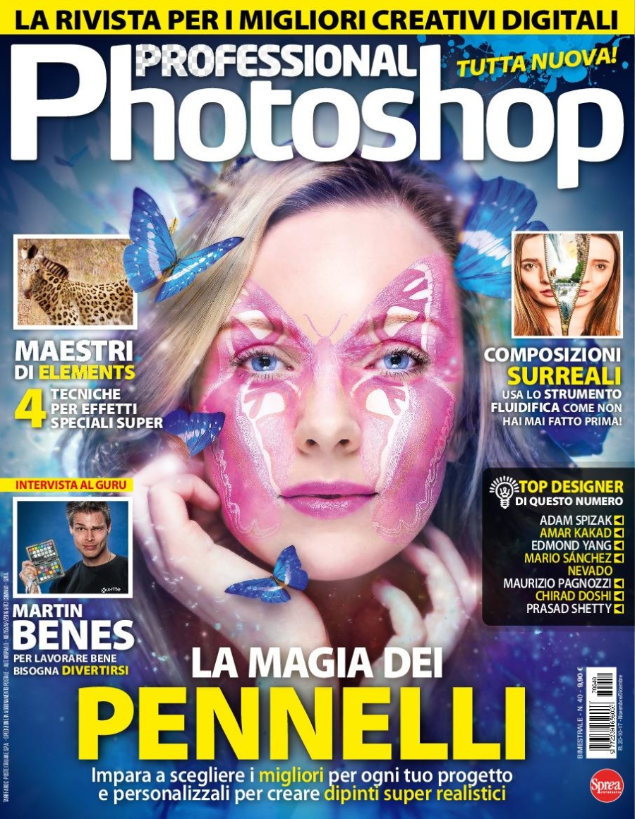Copertina Professional Photoshop n.40