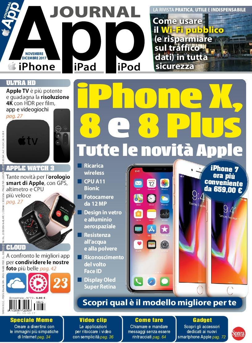 Copertina App Journal n.73