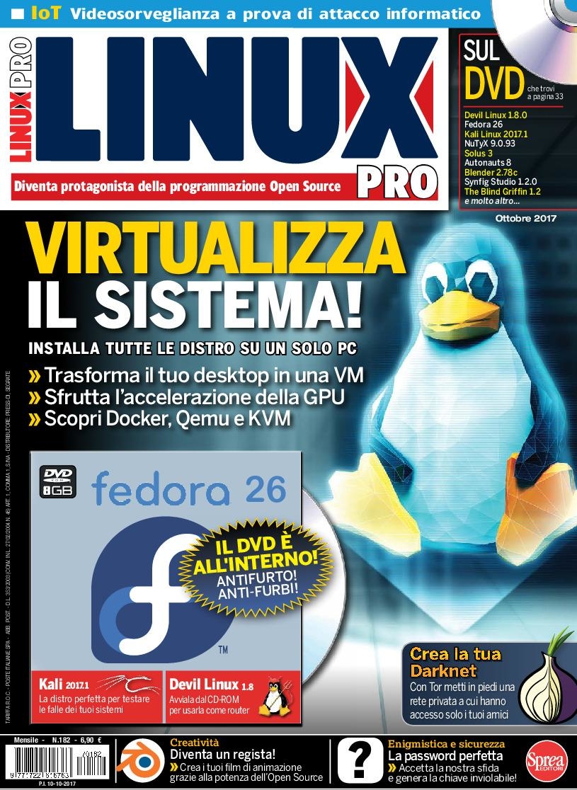Copertina Linux Pro n.182