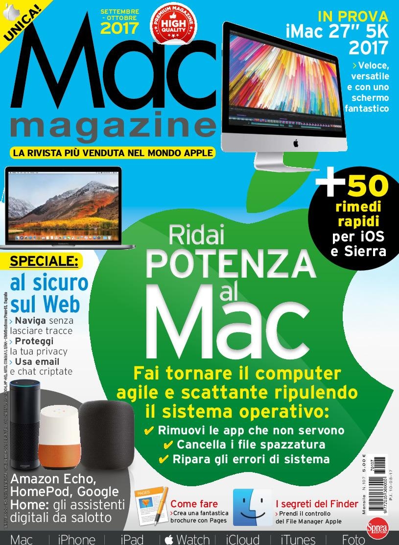 Copertina Mac Magazine n.107