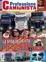 Copertina rivista Professione Camionista