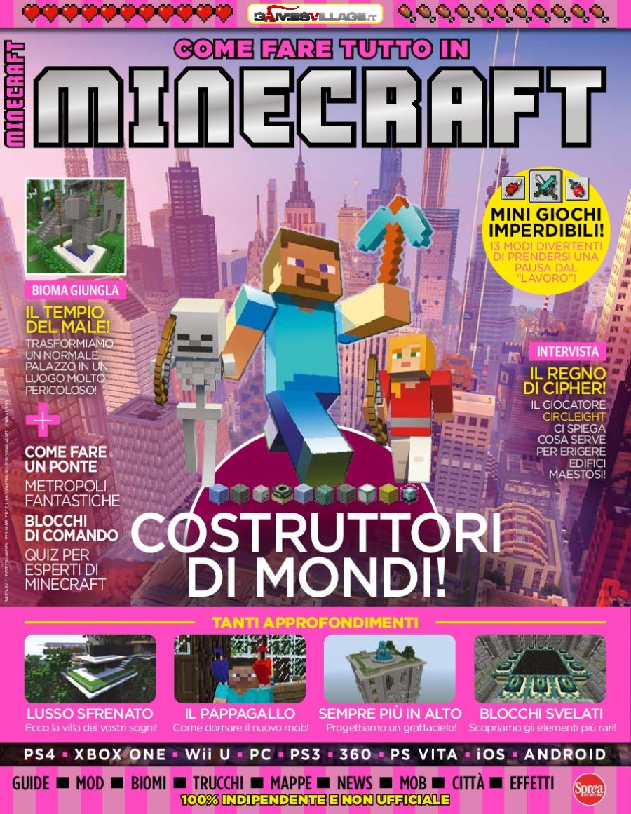 Copertina Come fare tutto in Minecraft n.12