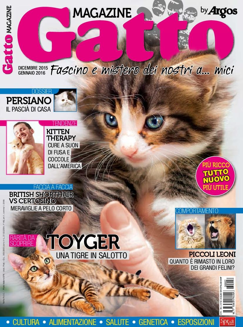Copertina Gatto Magazine n.92