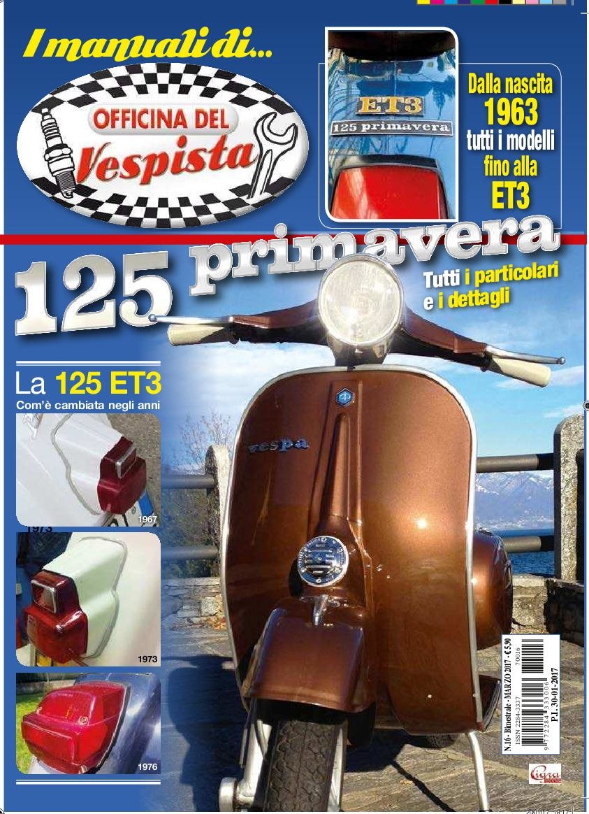 Copertina I Manuali di Officina del Vespista n.16
