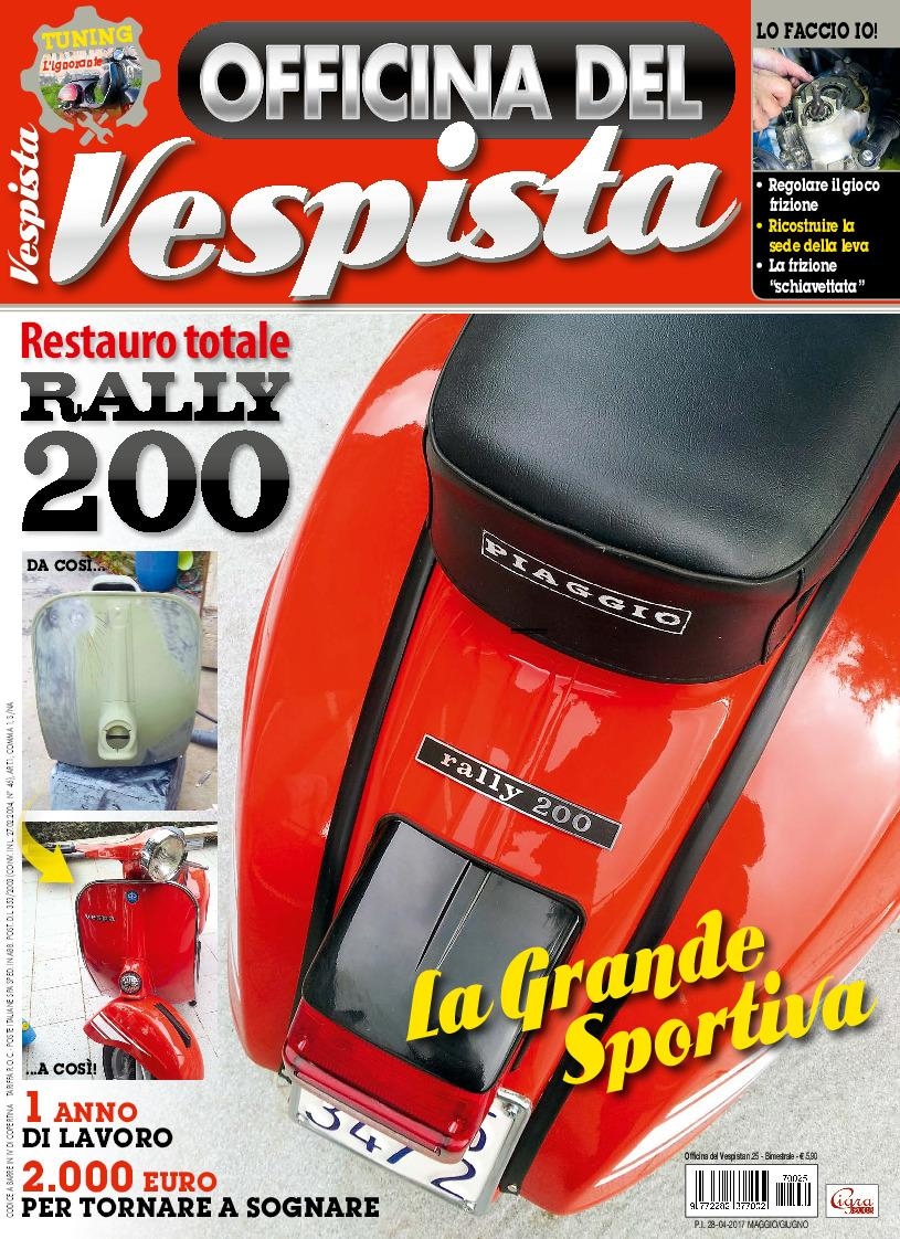 Copertina Officina del Vespista n.25