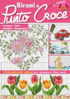 Copertina rivista Ricami a Punto Croce