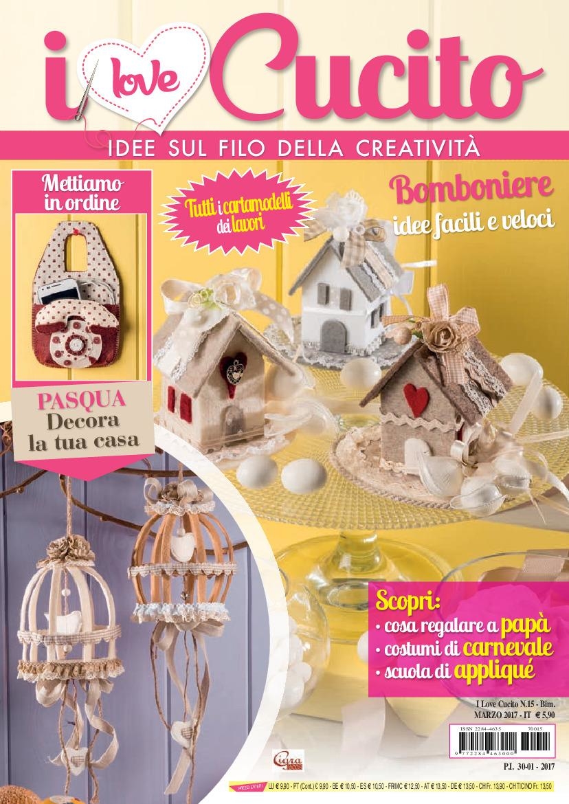 Copertina I Love Cucito n.15